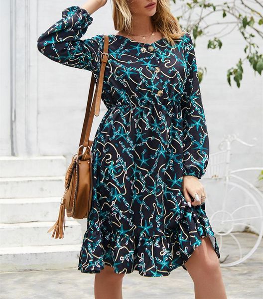 casual dresses pdfmily autumn winter ladies print button long sleeve slim a-line ruffles short formal dress women elegant, Black;gray
casual dresses pdfmily autumn winter ladies print button long sleeve slim a-line ruffles short formal dress women elegant, Black;gray