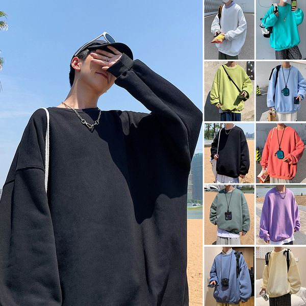 hoodies perth student round neck pullover sweater casual loose large sports bottoming shirt autumn men's and women's long sleeve t, Black
hoodies perth student round neck pullover sweater casual loose large sports bottoming shirt autumn men's and women's long sleeve t, Black