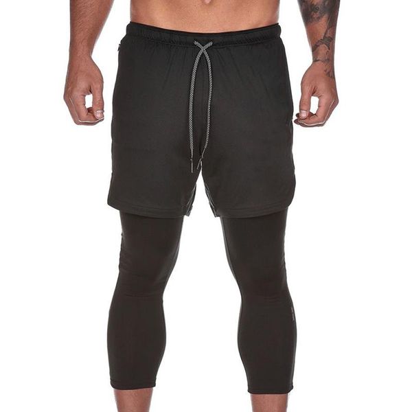 men's pants gyms joggers short men 2 in 1 long fitness bodybuilding workout quick dry beach male summer sportswear bottoms, Black
men's pants gyms joggers short men 2 in 1 long fitness bodybuilding workout quick dry beach male summer sportswear bottoms, Black