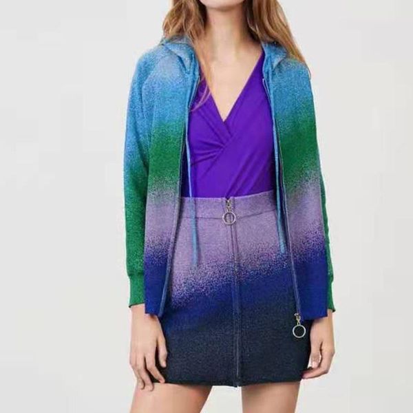 two piece dress gradient silk family 2021 spring french thin hooded long sleeve loose knit cardigan coat + a-line skirt, White
two piece dress gradient silk family 2021 spring french thin hooded long sleeve loose knit cardigan coat + a-line skirt, White