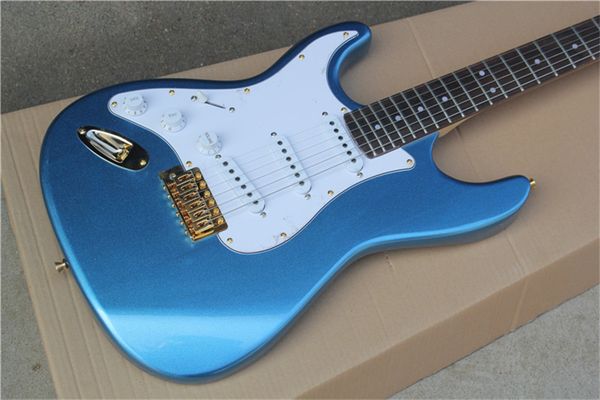 customized version of blue left hand electric guitar can be customized and changed according to requirements
customized version of blue left hand electric guitar can be customized and changed according to requirements