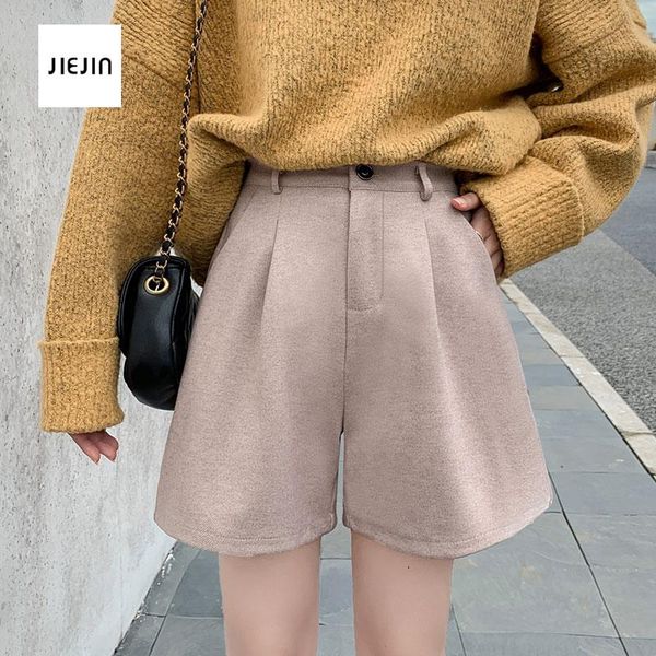 women shorts autumn winter high waist woolen solid casual loose thick warm elastic slim wide leg a-line women's, White;black
women shorts autumn winter high waist woolen solid casual loose thick warm elastic slim wide leg a-line women's, White;black