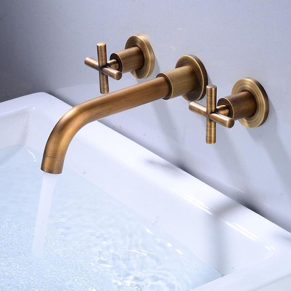 bathroom sink faucets basin faucet wall mixer tap set antique/gold spout and cold with double 3
bathroom sink faucets basin faucet wall mixer tap set antique/gold spout and cold with double 3