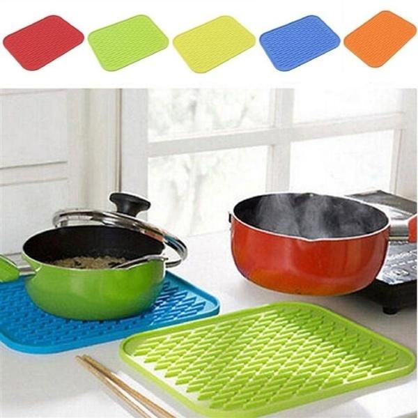 mats & pads silicone holder mat kitchen heat non-slip resistant trivet pot tray straightener insulation with rich colors
mats & pads silicone holder mat kitchen heat non-slip resistant trivet pot tray straightener insulation with rich colors