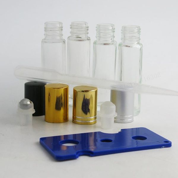 10ml clear roller bottles for essential oils glass roll on with metal balls,essential key tool included storage & jars 
10ml clear roller bottles for essential oils glass roll on with metal balls,essential key tool included storage & jars
