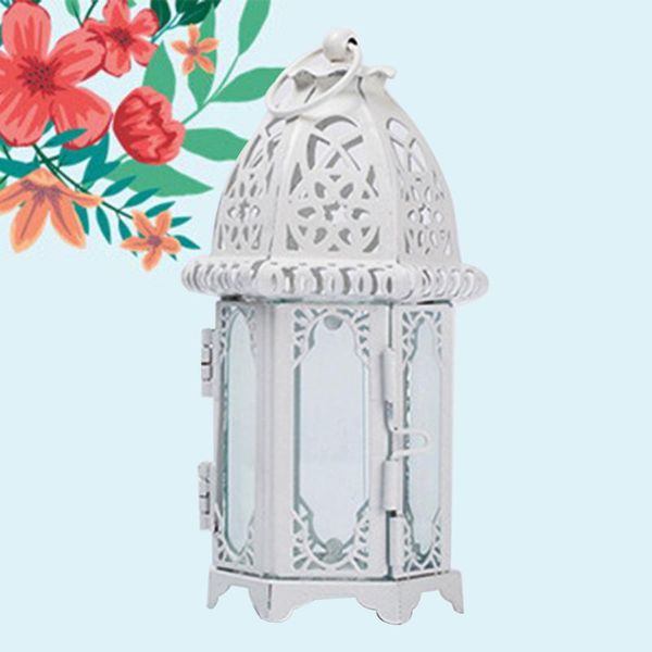 candle holders moroccan style lantern vintage holder for events, parties and weddings(white)
candle holders moroccan style lantern vintage holder for events, parties and weddings(white)