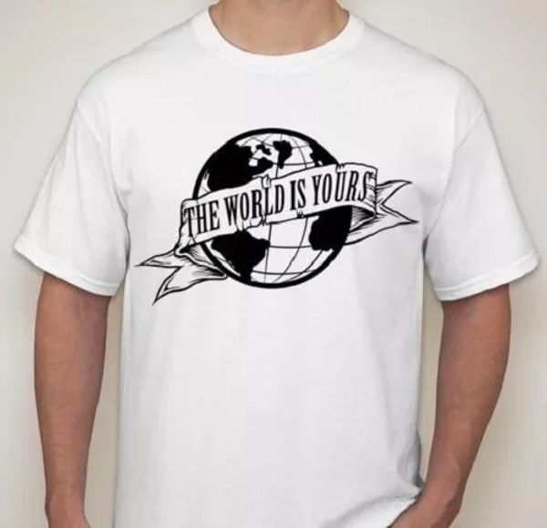 The World is Yours Scarface T shirt tee small-5XL available choose color, White;black
The World is Yours Scarface T shirt tee small-5XL available choose color, White;black