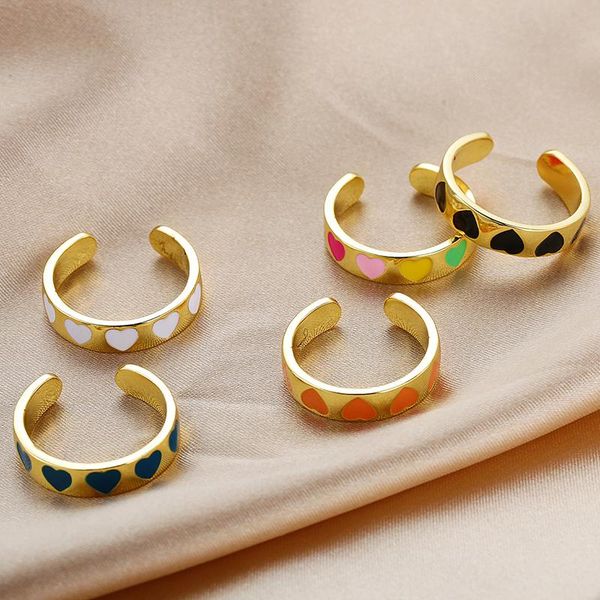 wedding rings 2021 fashion colorful love adjustable open ring simple temperament for women anniversary engagement banquet surprise gift, Slivery;golden
wedding rings 2021 fashion colorful love adjustable open ring simple temperament for women anniversary engagement banquet surprise gift, Slivery;golden