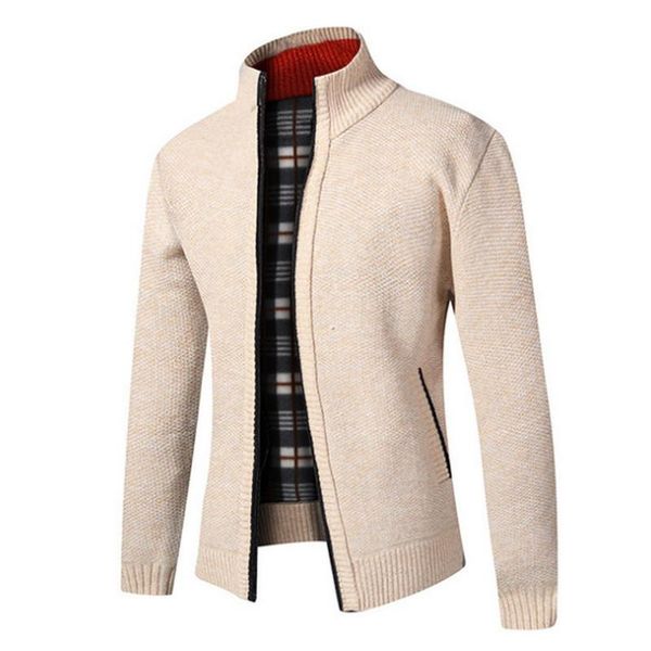 men's sweaters winter casual thicken warm sweater coats cardigan men slim fit knitwear autumn jumper outwear, White;black
men's sweaters winter casual thicken warm sweater coats cardigan men slim fit knitwear autumn jumper outwear, White;black