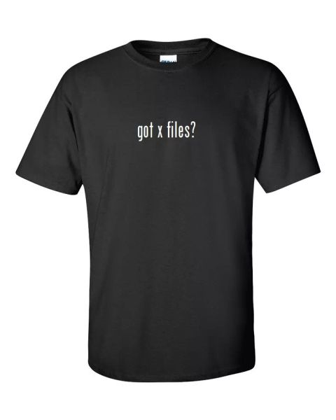 got x files cotton t-shirt shirt solid black white s m xl 2xl 3xl 4xl 5xl, White;black
got x files cotton t-shirt shirt solid black white s m xl 2xl 3xl 4xl 5xl, White;black