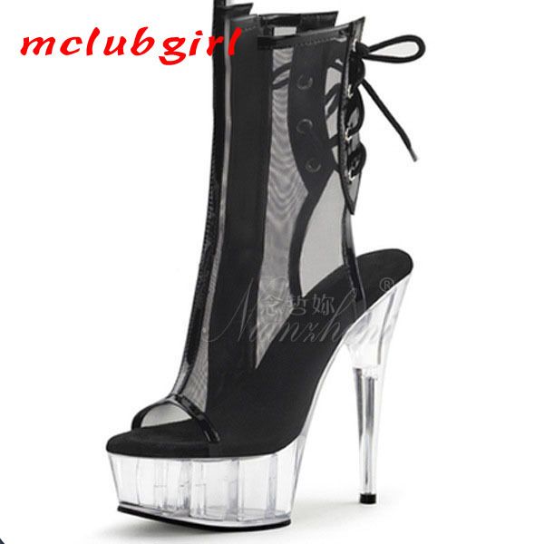 mclubgirl women silver mesh air permeable round-head low-cylinder boots 15cm high heel rear air skid-proof banquet shoe lyp 210507, Black
mclubgirl women silver mesh air permeable round-head low-cylinder boots 15cm high heel rear air skid-proof banquet shoe lyp 210507, Black