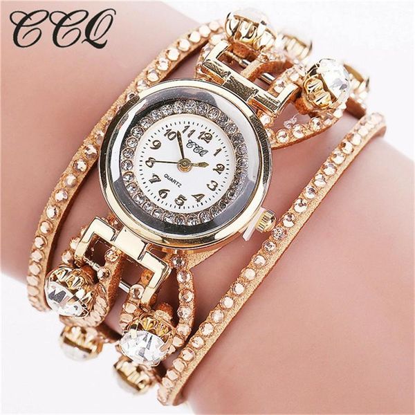 wristwatches ccq brand women bracelet watches luxury full crystal wrist quartz clock relogio feminino, Slivery;brown
wristwatches ccq brand women bracelet watches luxury full crystal wrist quartz clock relogio feminino, Slivery;brown