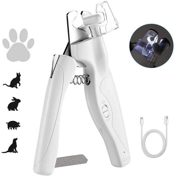 dog grooming pet nail scissors cat nails toe claw trimmer with led light and usb charging animal tools supplies
dog grooming pet nail scissors cat nails toe claw trimmer with led light and usb charging animal tools supplies