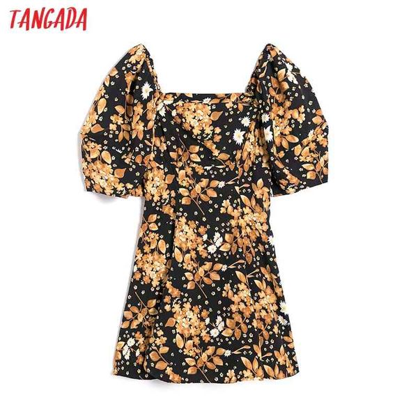 women yellow flowers print sundress square neck short sleeve summer ladies mini dress vestidos 6h27 210416, Black;gray
women yellow flowers print sundress square neck short sleeve summer ladies mini dress vestidos 6h27 210416, Black;gray
