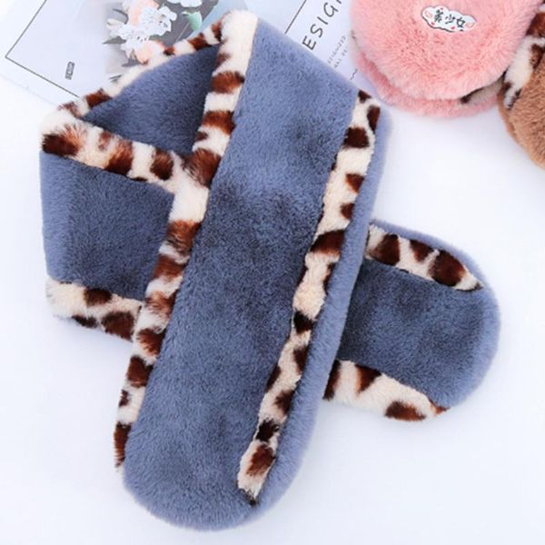 scarves women scarf autumn winter leopard patchwork fashion femme plush collar neckerchief warmer for, Blue;gray
scarves women scarf autumn winter leopard patchwork fashion femme plush collar neckerchief warmer for, Blue;gray