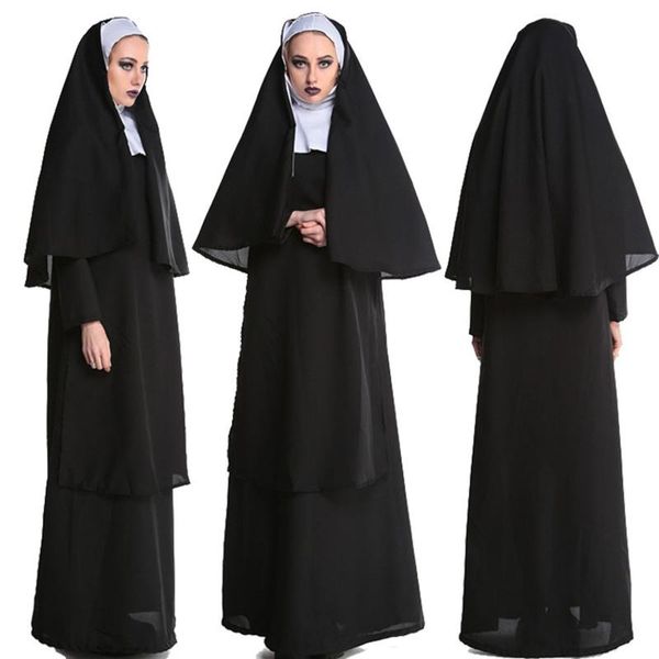 casual dresses halloween dress for women nun cosplay ladies missionary priest uniform medieval costume cross religious polyester men r, Black;gray
casual dresses halloween dress for women nun cosplay ladies missionary priest uniform medieval costume cross religious polyester men r, Black;gray
