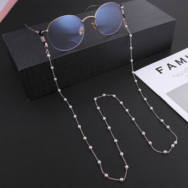 iz3 selling women's imitation pearl pearl metal eyeglasses s bead glasses chain anti slip antimask chain
iz3 selling women's imitation pearl pearl metal eyeglasses s bead glasses chain anti slip antimask chain