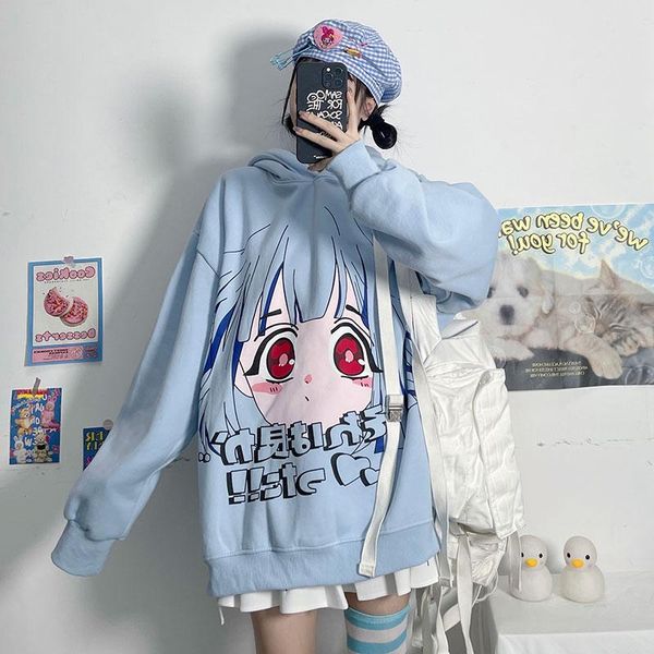 women's hoodies & sweatshirts autumn and winter korean cartoon print design plus velvet thick loose pullover hooded sweatshirt women, Black
women's hoodies & sweatshirts autumn and winter korean cartoon print design plus velvet thick loose pullover hooded sweatshirt women, Black