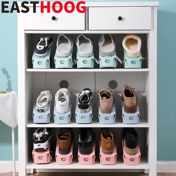 double layers adjustable plastic shoe storage rack space saver shoes organizers stand shelf for living room shoebox clothing & wardrobe
double layers adjustable plastic shoe storage rack space saver shoes organizers stand shelf for living room shoebox clothing & wardrobe