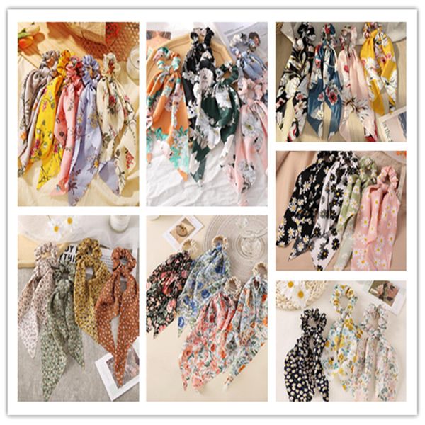 floral print hair ribbon scrunchies solid color for women ponytail scarf satin silk elastic hairbands accessories
floral print hair ribbon scrunchies solid color for women ponytail scarf satin silk elastic hairbands accessories