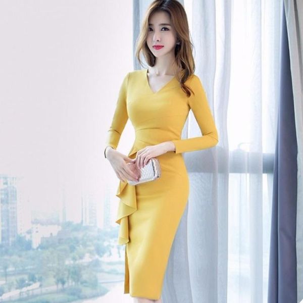 dress autumn fashion temperament slim hip bag polyester office lady sheath zippers casual dresses, Black;gray
dress autumn fashion temperament slim hip bag polyester office lady sheath zippers casual dresses, Black;gray