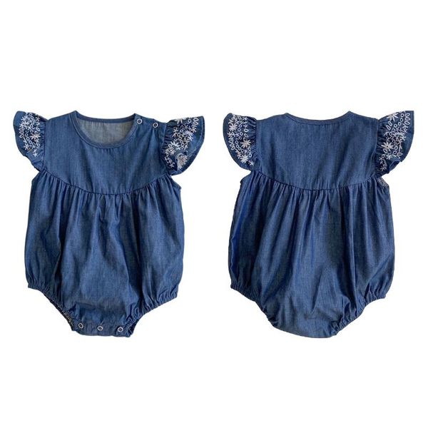jumpsuits 2021 baby romper fashion girl summer clothes embroider floral infant onesie jumpsuit born for boys, Blue
jumpsuits 2021 baby romper fashion girl summer clothes embroider floral infant onesie jumpsuit born for boys, Blue