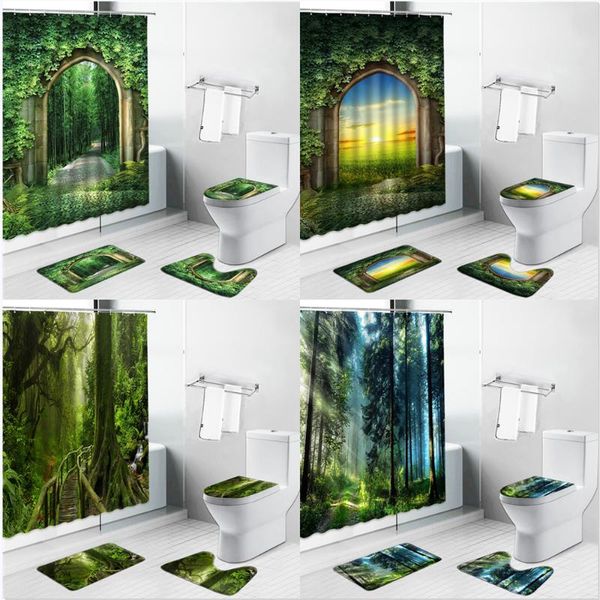 shower curtains home forest waterfall tree bridge landscape bathroom non-slip rugs toilet lid cover and bath mat firanki vorhang
shower curtains home forest waterfall tree bridge landscape bathroom non-slip rugs toilet lid cover and bath mat firanki vorhang