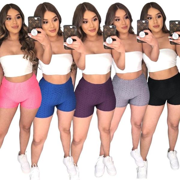 high-waisted tight shorts women's fashion 5 colour casual sport, White;black 
high-waisted tight shorts women's fashion 5 colour casual sport, White;black