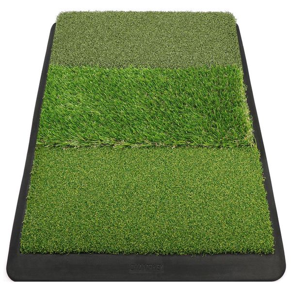 golf training aids champkey 17" 27" practice mat artificial lawn nylon grass rubber tee backyard outdoor hitting durable pad
golf training aids champkey 17" 27" practice mat artificial lawn nylon grass rubber tee backyard outdoor hitting durable pad