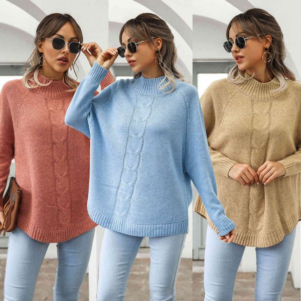 vintage wool sweater pullover women's warm o neck twist knit pullover cape sweater fall winter oversized sweater for womens 210514, White;black
vintage wool sweater pullover women's warm o neck twist knit pullover cape sweater fall winter oversized sweater for womens 210514, White;black
