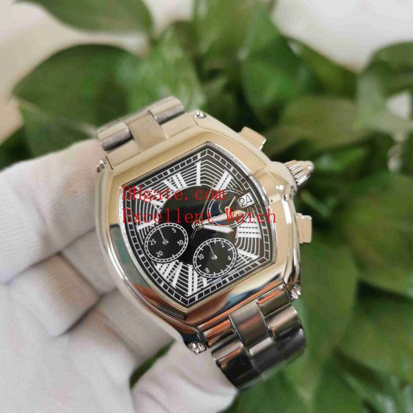 2 style wristwatches 47mm roadster w62020x6 stainless steel vk quartz chronograph working men's watch watches, Slivery;brown
2 style wristwatches 47mm roadster w62020x6 stainless steel vk quartz chronograph working men's watch watches, Slivery;brown
