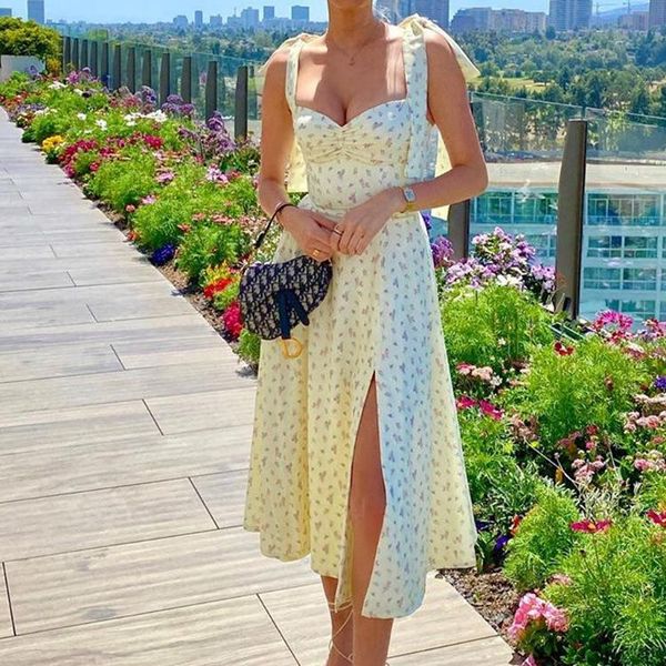 casual dresses women high split cami dress sleeveless bow tie strap floral print midi sweet lace up, Black;gray
casual dresses women high split cami dress sleeveless bow tie strap floral print midi sweet lace up, Black;gray