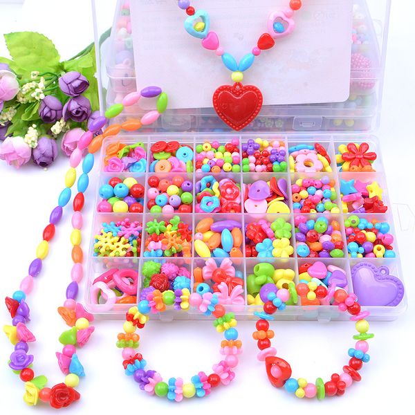 DIY Bracelet Toys Kids Making Bracelets Pop Beads Educational Puzzle Toys Craft For Girls Children Handcraft Wear Beads
DIY Bracelet Toys Kids Making Bracelets Pop Beads Educational Puzzle Toys Craft For Girls Children Handcraft Wear Beads
