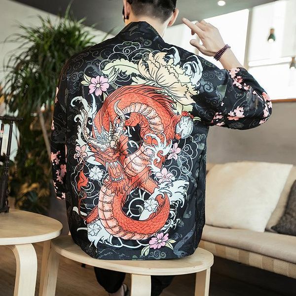 japanese kimono 3d men print chinese dragon coat shirt man summer funny harajuku shirts style jackets hawaii men's, Black;brown
japanese kimono 3d men print chinese dragon coat shirt man summer funny harajuku shirts style jackets hawaii men's, Black;brown