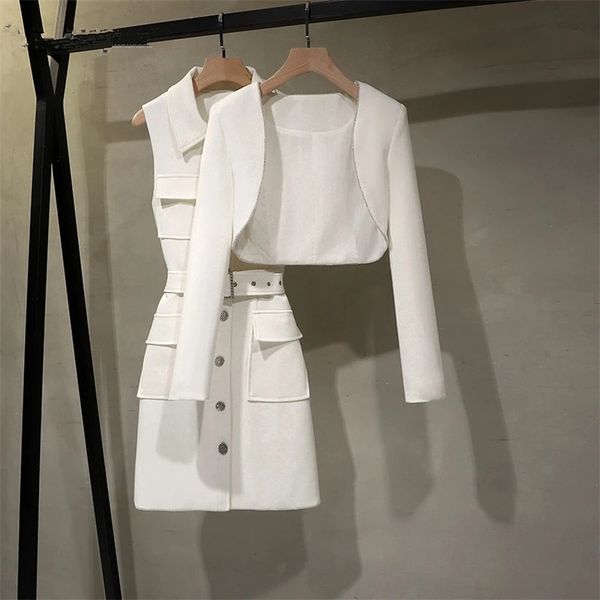 professional dress suit women's fashion slim fit short blazer jacket midi pencil dress black white office lady business wear 210825
professional dress suit women's fashion slim fit short blazer jacket midi pencil dress black white office lady business wear 210825