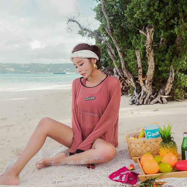 swimwear women's sports four-piece bikini dustcoat long-sleeved surfing beach swimsuit maillot de bian femma one-piece suits
swimwear women's sports four-piece bikini dustcoat long-sleeved surfing beach swimsuit maillot de bian femma one-piece suits