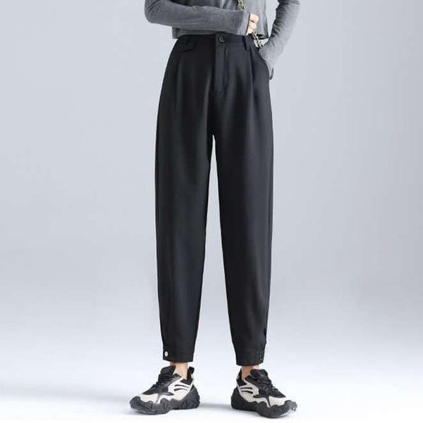 women's pants & capris ladies office work suit retro high waist sweatpants plus size harajuku pleated casual spring summer harem trouse, Black;white
women's pants & capris ladies office work suit retro high waist sweatpants plus size harajuku pleated casual spring summer harem trouse, Black;white