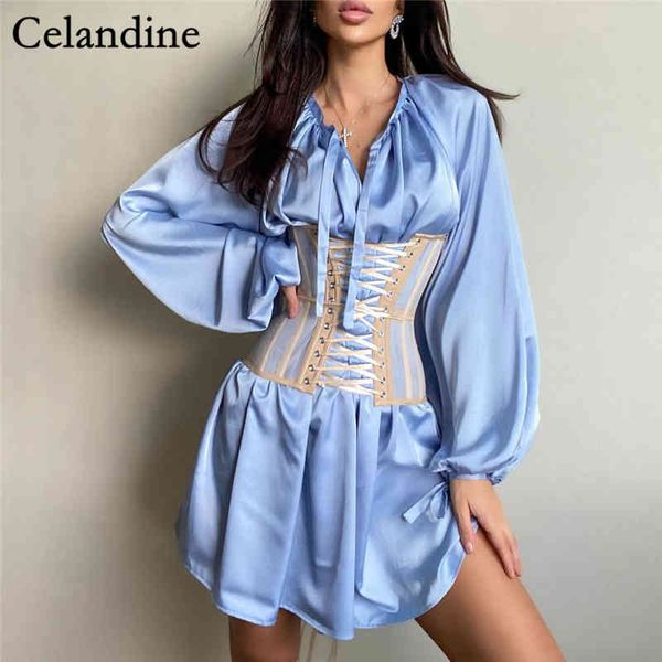 2021celandine long lantern sleeve shirt dress women with corset bustier vintage party mini dresses fashion casual vestdos 2021, Black;gray
2021celandine long lantern sleeve shirt dress women with corset bustier vintage party mini dresses fashion casual vestdos 2021, Black;gray