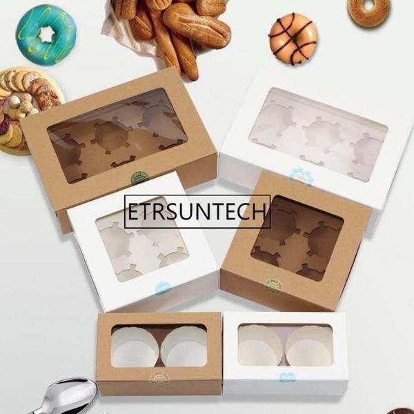 gift wrap 100pcs 2/4/6 cavity cupcake paper boxes muffin cake cookie packaging box for wedding birthday party
gift wrap 100pcs 2/4/6 cavity cupcake paper boxes muffin cake cookie packaging box for wedding birthday party