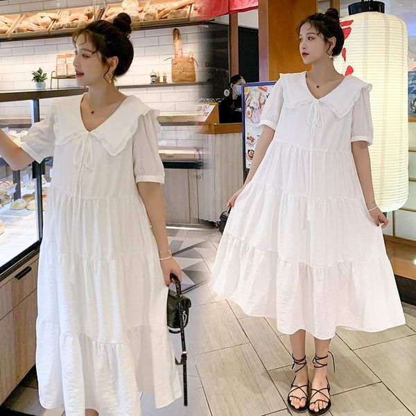 5526# summer korean fashion white maternity long dress sweet lovely loose clothes for pregnant women pregnancy clothing dresses
5526# summer korean fashion white maternity long dress sweet lovely loose clothes for pregnant women pregnancy clothing dresses
