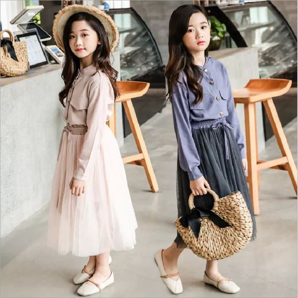 spring fashion children's clothing girl princess dress sets shirt+mesh skirt set 2pcs for girls kids clothes, Red;yellow
spring fashion children's clothing girl princess dress sets shirt+mesh skirt set 2pcs for girls kids clothes, Red;yellow