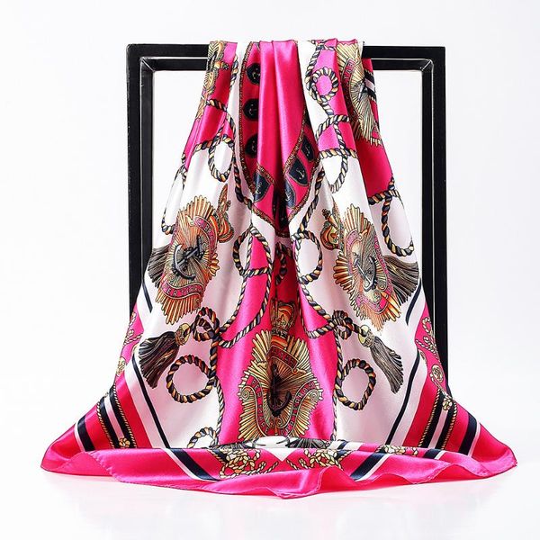 scarves 90*90cm summer women silk foulard square scarf ladies beach shawl bandanna large hijab muffler female, Blue;gray
scarves 90*90cm summer women silk foulard square scarf ladies beach shawl bandanna large hijab muffler female, Blue;gray