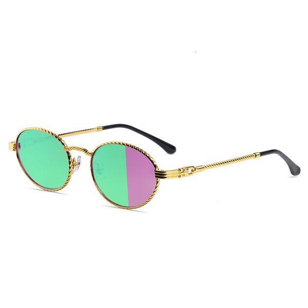 summer sunglasses fashionable oval twist frame men and women trend colorful reflective personality small glasses, White;black
summer sunglasses fashionable oval twist frame men and women trend colorful reflective personality small glasses, White;black