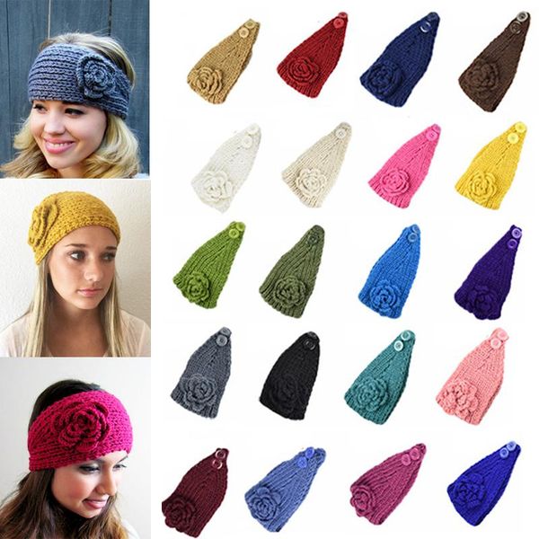 fashion camellia flower buttons crochet knitting ear warmer headband ladies hair bands headwrap women accessories
fashion camellia flower buttons crochet knitting ear warmer headband ladies hair bands headwrap women accessories