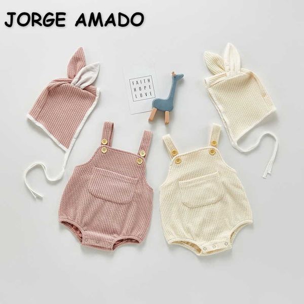 spring baby girl bodysuit sling solid color corduroy jumpsuit with rabbit cap cute style fashion born clothes e03 210610, Blue
spring baby girl bodysuit sling solid color corduroy jumpsuit with rabbit cap cute style fashion born clothes e03 210610, Blue