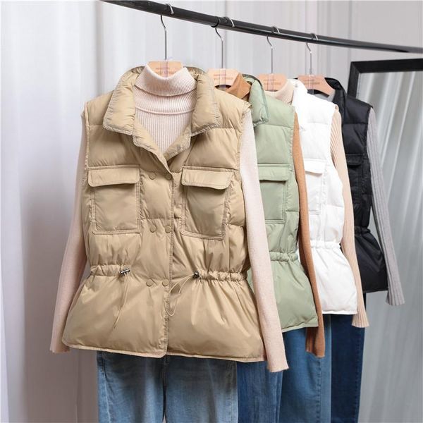women's vests solid short style vest for women cotton padded plus size winter sleeveless jacket with pocket stand collar casual coats, Black;white
women's vests solid short style vest for women cotton padded plus size winter sleeveless jacket with pocket stand collar casual coats, Black;white