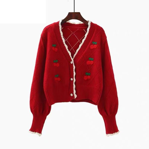 women's sweaters female mesh cherry cardigans casual embroidered nightgown pretty poncho frills jacket argyle crocheted women's cl, White;black
women's sweaters female mesh cherry cardigans casual embroidered nightgown pretty poncho frills jacket argyle crocheted women's cl, White;black