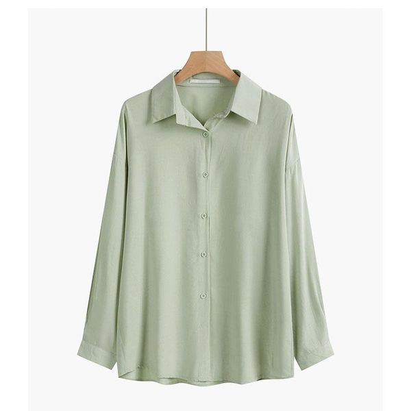 women's blouses & shirts long sleeve loose chiffon shirt spring and autumn all-match soft blouse 2021 fashion, White
women's blouses & shirts long sleeve loose chiffon shirt spring and autumn all-match soft blouse 2021 fashion, White