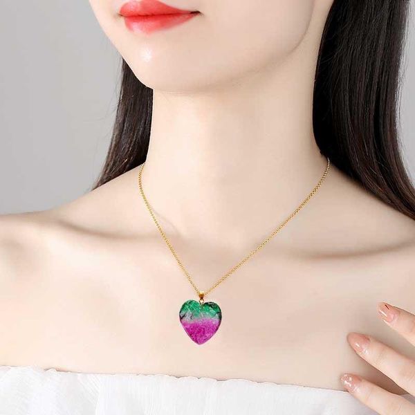 pendant necklaces heart shape healing crystal necklace for women men gift rainbow reiki quartz diy jewelry with gold plating, Silver
pendant necklaces heart shape healing crystal necklace for women men gift rainbow reiki quartz diy jewelry with gold plating, Silver