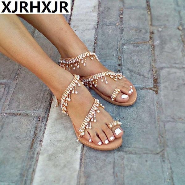women sandals fashion beaded summer party pearl flat slip on shoes flip flop sandal, Black
women sandals fashion beaded summer party pearl flat slip on shoes flip flop sandal, Black